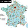 Carte De France Des Autoroutes - Arts Et Voyages encequiconcerne Carte Routiere France Gratuite