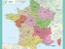 Carte De France Des Régions En Haute Qualité (Hq) concernant Le Découpage Administratif De La France