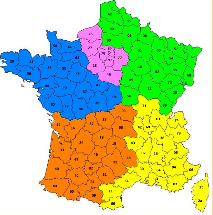 Carte-De-France-N-Departement – Physipro Inc. avec Département 09 Carte