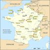 Carte De France Vierge Régions, Carte Vierge Des Régions De concernant Grande Carte De France