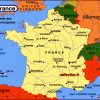 Carte De France Villes Principales - Voyages - Cartes à Carte De France Détaillée Avec Les Villes