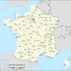 Carte De France - Villes - Voyages - Cartes encequiconcerne Carte De France Avec Villes Et Départements
