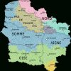 Carte De La Région Avec Ses Départements, Montrant Les intérieur Carte Anciennes Provinces Françaises