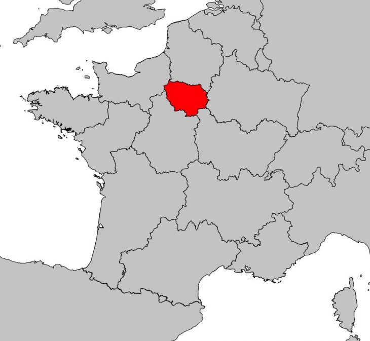 Carte De L'île-De-France – Île-De-France Carte Des Villes dedans Ile De France Département Numéro