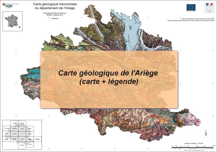 Carte Departementale De Lariege 09 Ebook | Che Guevara à Département 09 Carte