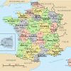 Carte-Departements-Et-Regions-De-France | Gilles-Sinquin tout Carte De France Par Régions Et Départements