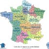 Carte Des Nouvelles Régions En 2017 dedans Departement 12 En France
