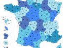 Carte Des Numéros Des Départements Français encequiconcerne Les 22 Régions De France Métropolitaine