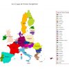 Carte Des Pays De L'union Européenne - Liste Des Pays pour Pays Union Européenne Liste