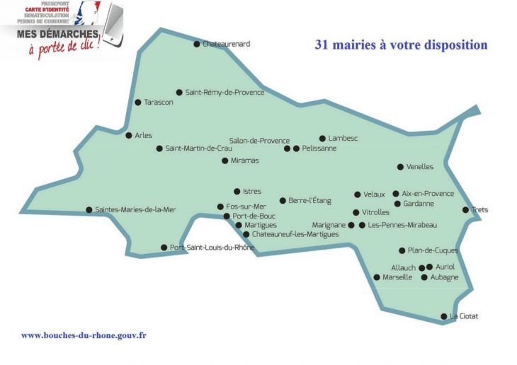 Carte D'identité : Vos Démarches Administratives Simplifiées dedans Carte Des Préfectures