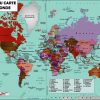 Carte Du Monde - Atlas » Vacances - Arts- Guides Voyages pour Carte Du Monde Et Leur Capitale