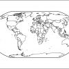 Carte Du Monde Atlas Vierge À Imprimer avec Carte Du Monde Vierge À Remplir En Ligne