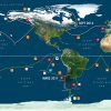 Carte Du Monde Avec Les Océans À Compléter avec Carte Du Monde Vierge À Remplir En Ligne