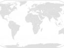 Carte Du Monde Vierge À Imprimer Et À Remplir Avec Noms Des destiné Carte Du Monde À Compléter En Ligne