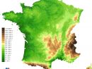 Carte Du Relief Des Communes De France concernant Carte Géographique De France