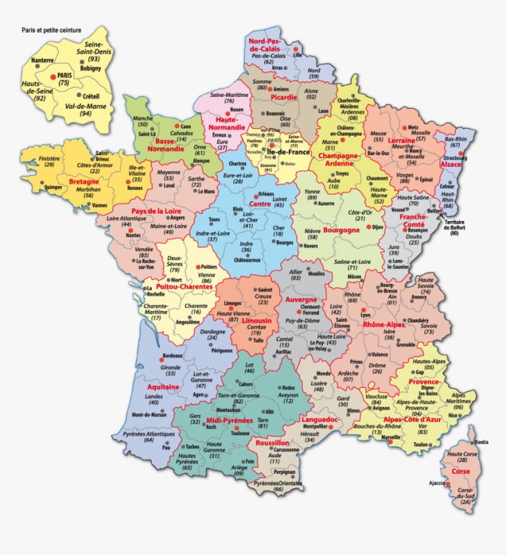 Carte France-Webcams – French Departments, Hd Png Download encequiconcerne Carte Departement 13