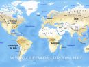 Carte Géographique Du Monde, Carte Physique Du Monde avec Carte Du Monde Avec Continent