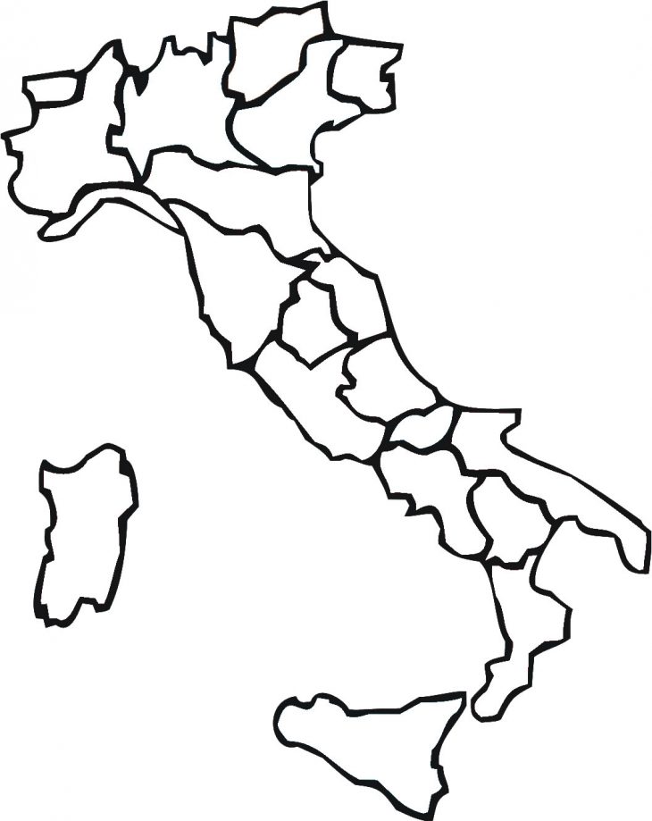 Carte Italie Vierge Régions, Carte Vierge Des Régions De L avec Carte Vierge À Imprimer