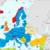 Carte : L'union Européenne - Librecours.eu dedans Carte Pays Membre De L Ue