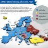 Carte. L'union Européenne S'étend Encore Plus Vers L'est avec Pays Membre De L Europe
