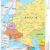 Carte Politique De L'europe De L'est Illustration De Vecteur avec Carte Europe Est