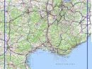Carte Routière France Sud-Est » Vacances - Arts- Guides Voyages avec Carte Géographique De France