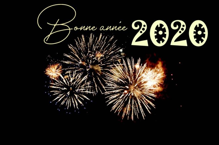 Cartes Bonne Année 2020 Gratuites – Message D'amour avec Carte Nouvel An Gratuite