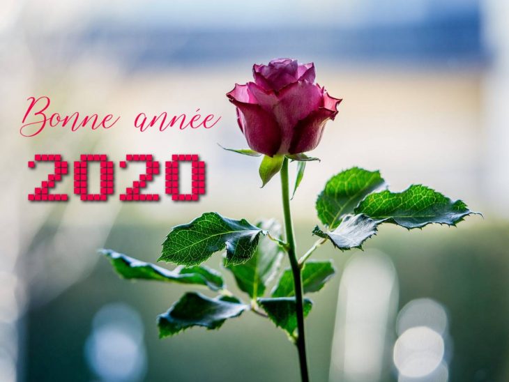 Cartes Bonne Année 2020 Gratuites – Message D'amour avec Carte Nouvel An Gratuite