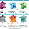 Cartes Comparatives Des Nouvelles Régions En France dedans France Nombre De Régions