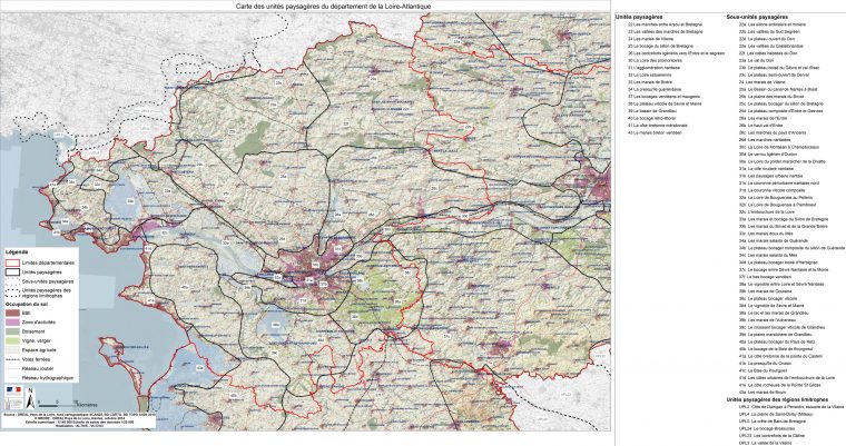 Cartes Départementales Des Unités Paysagères – Atlas De concernant Carte De Departement A Imprimer