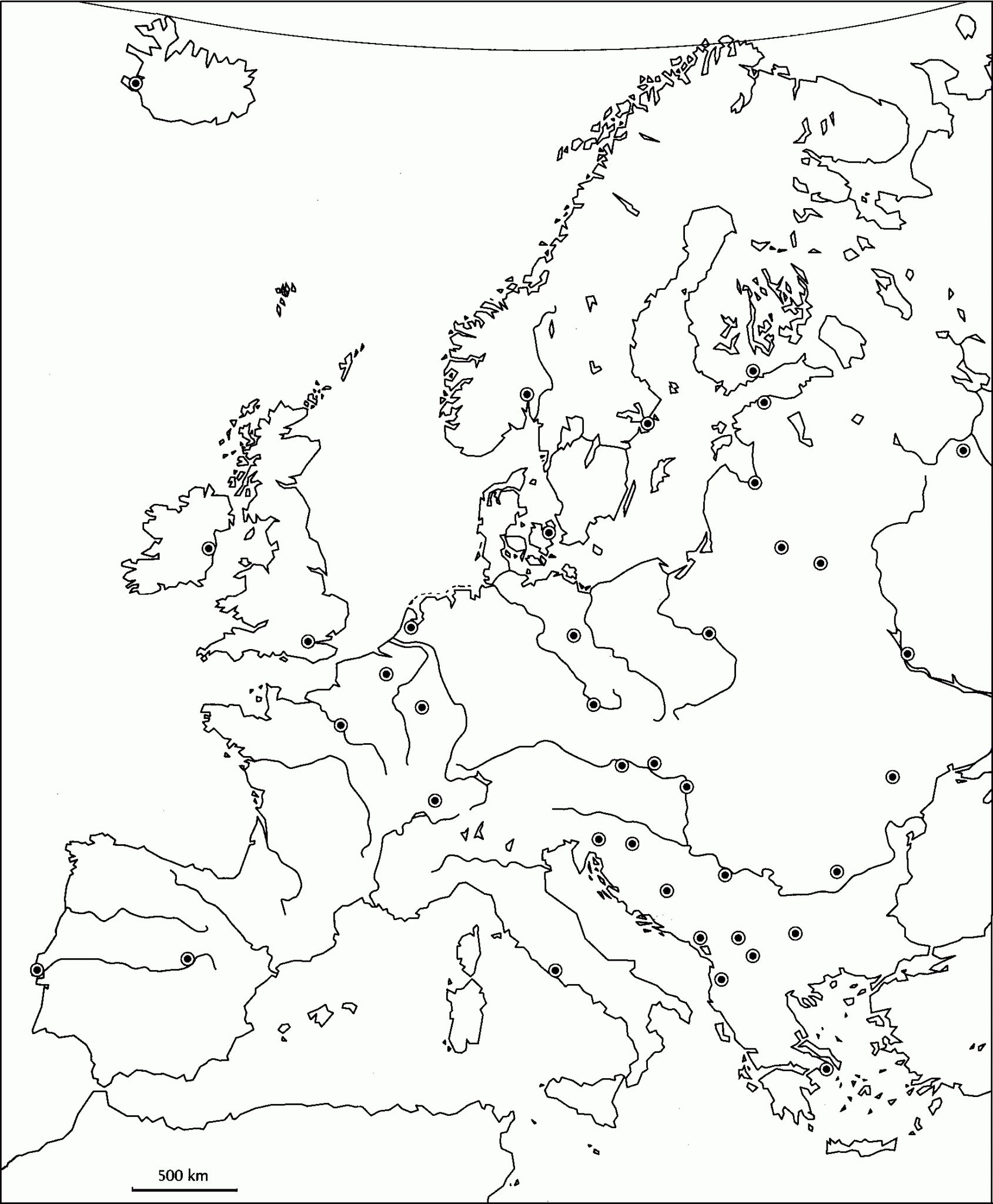 Carte Europe Vierge Cm PrimaNYC Com