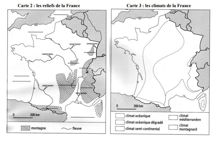 Cartes Muettes De La France À Imprimer – Chroniques destiné Carte De France Muette À Compléter