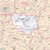 Cartograf.fr : Carte De L'île-De-France à Carte De La France Avec Toutes Les Villes