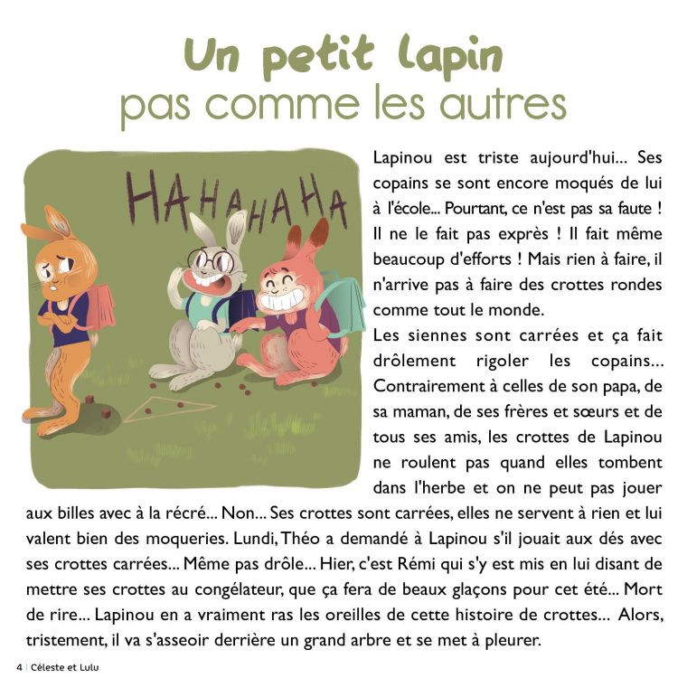 Céleste Et Lulu Orléans N°2 – Calameo Downloader serapportantà Lapin Lulu