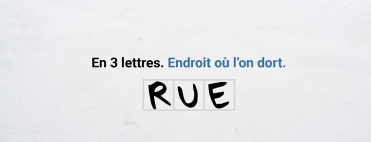 Ces Mots Croisés Révèlent La Réalité Invisible Des Sdf à Grand Ensemble Mots Croisés