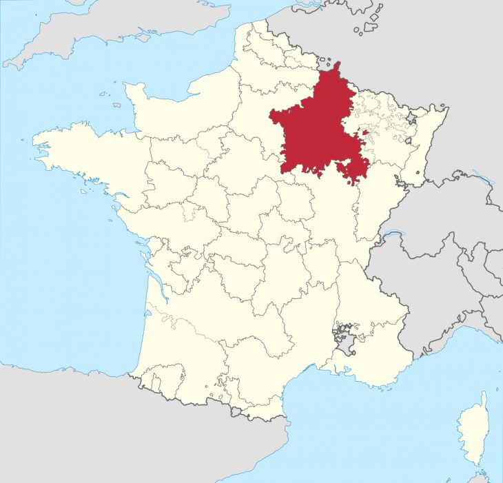 Champagne (Province) — Wikipédia encequiconcerne Carte Anciennes Provinces Françaises