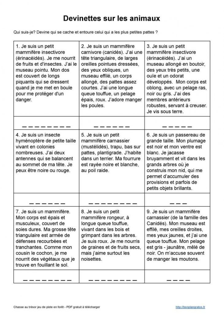 Chasse Au Trésor Gratuite À Télécharger Pdf | Chasse Aux destiné Jeux De Manger Gratuit