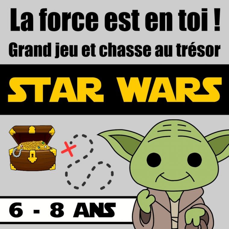 Chasse Au Trésor Star Wars 6-8 Ans | Chasse Au Trésor, Star encequiconcerne Jeux Garçon 6 Ans Gratuit En Ligne