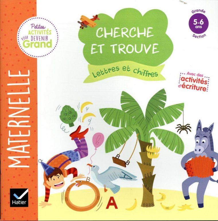 Cherche Et Trouve Lettres Et Chiffres Gs – Marie-Françoise Mornet –  Librairie Eyrolles dedans Écriture Chiffres Gs