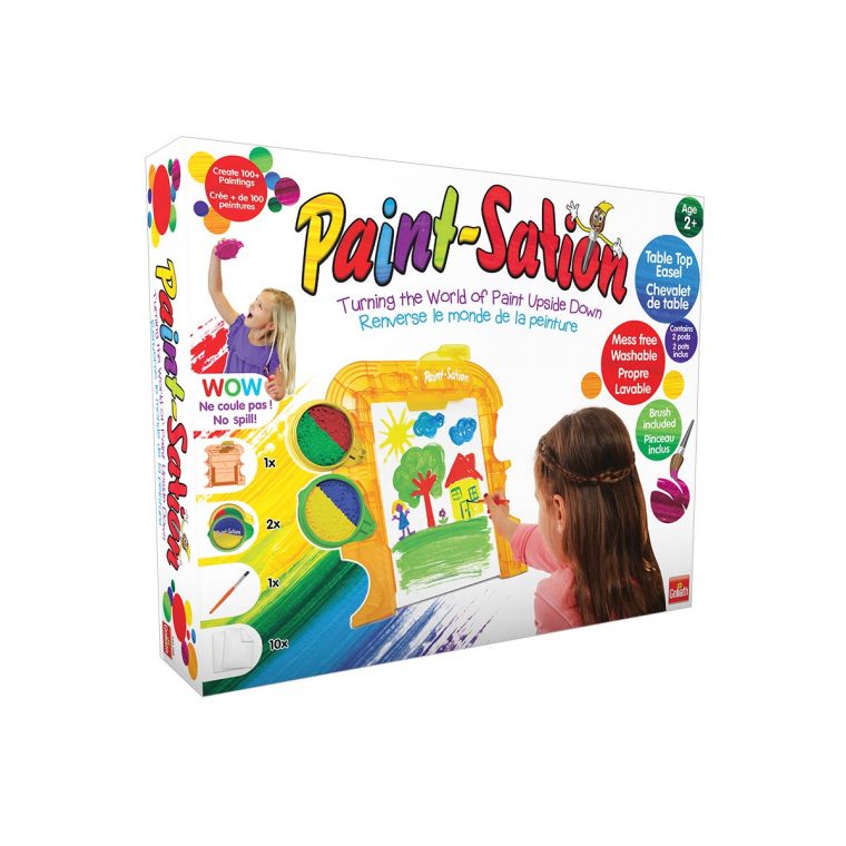 Chevalet De Peinture Paint Sation avec Jeux De Peinture Pour Fille