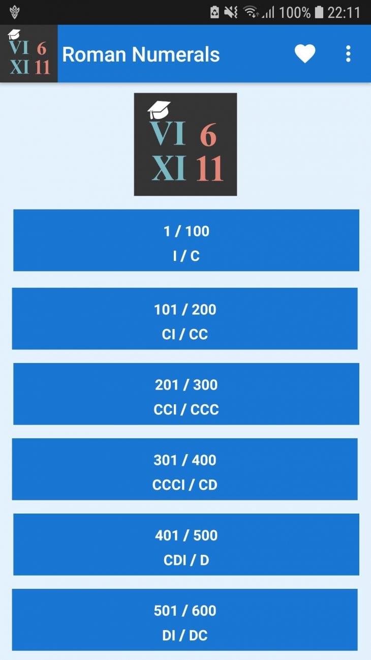 Chiffres Romains Pour Android – Téléchargez L'apk avec Apprendre Les Chiffres Romains