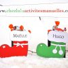 Christmas Boots - Boxes For Chocolates - Craft Activity For Children - Diy tout Activité Manuel De Noel