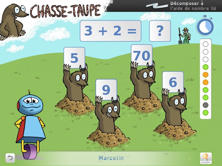 Clément Chabert – Travaux Pédagogiques serapportantà Jeu Chasse Taupe