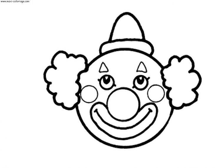 Clown #13 (Personnages) – Coloriages À Imprimer pour Coloriage Clown A Imprimer