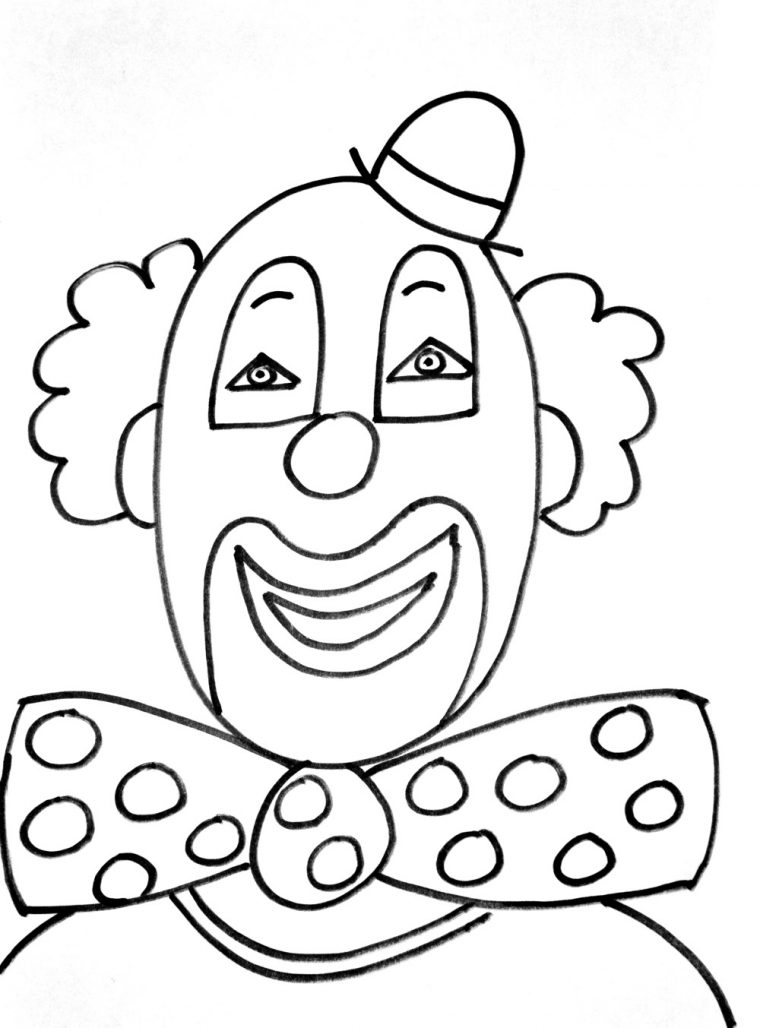 Clown #209 (Personnages) – Coloriages À Imprimer concernant Coloriage Clown A Imprimer