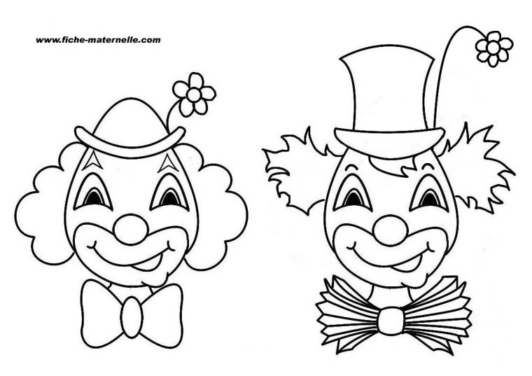 Clown #71 (Personnages) – Coloriages À Imprimer concernant Coloriage Clown A Imprimer