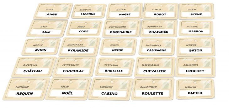 Codenames | Iello concernant Mots Codés À Imprimer