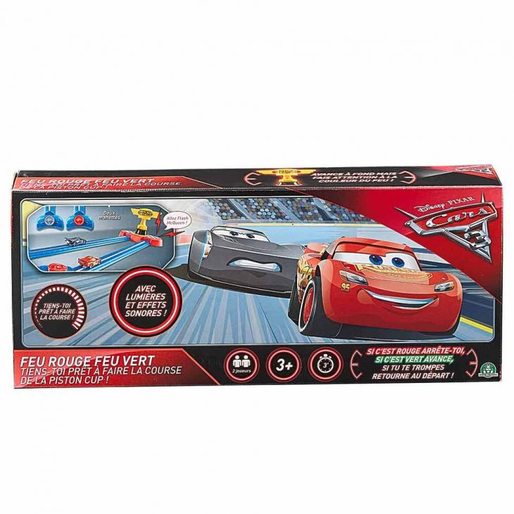 Coffret Cars Piste Feu Rouge Feu Vert Lumineux Et Sonore serapportantà Jeux De Voiture Avec Feu Rouge