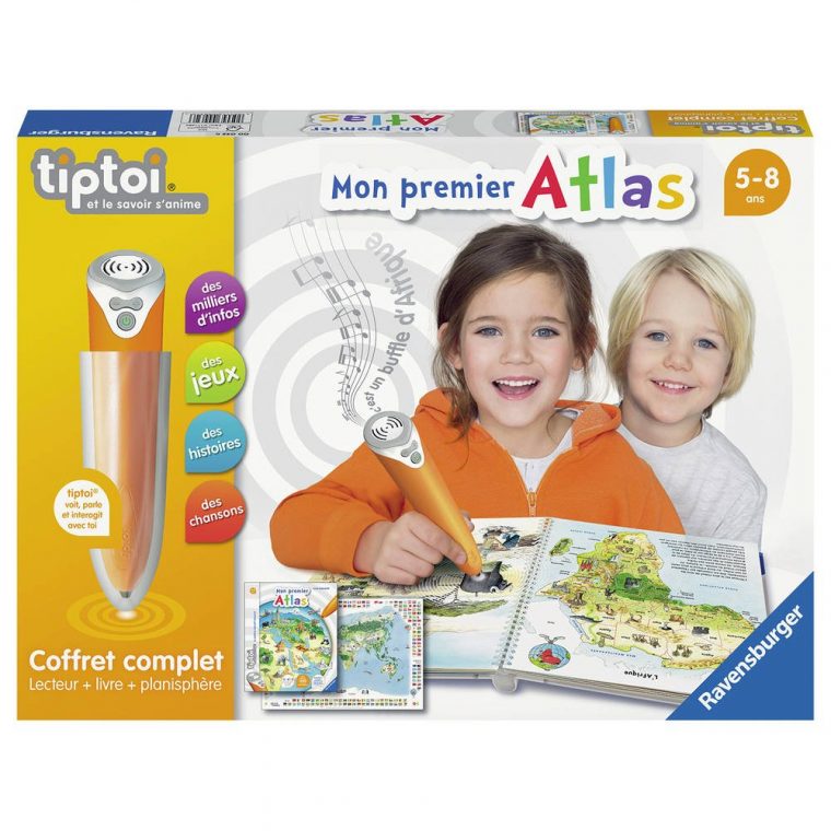 Coffret Complet Lecteur Interactif Et Livre Atlas encequiconcerne Livre Jeu Interactif