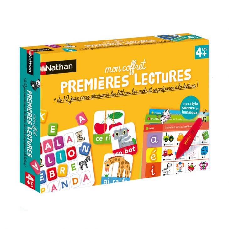 Coffret Premières Lectures intérieur Jeux Pour Apprendre À Lire 4 Ans